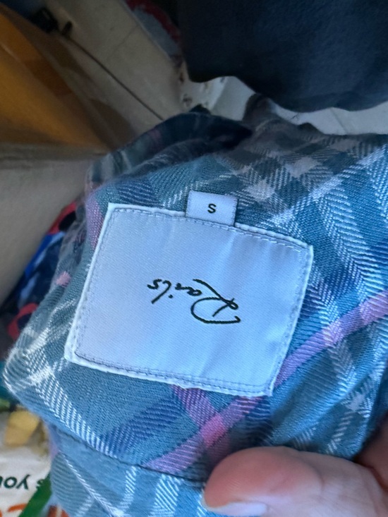 Rails Agave Rose Blue Plaid Hunter Button Down Shirt - Picture 4 of 5
